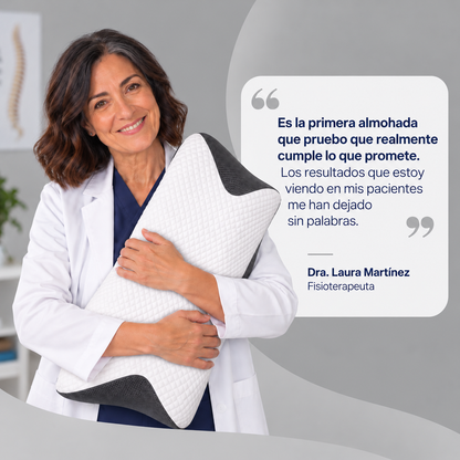 Nuvora™- Almohada Cervical Ergonómica